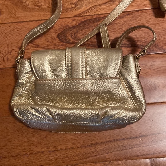 Metallic leather crossbody Michael Kors - Picture 4 of 6